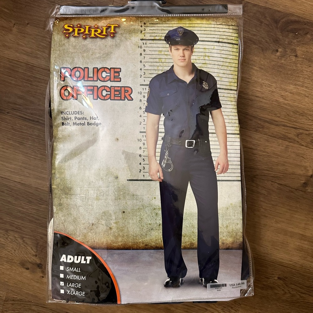 Spirit - Police Officer Costume Set